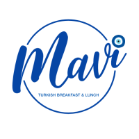 Das Logo vom Café Mavi